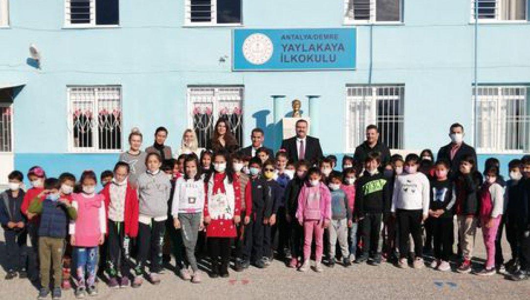 AHENK Projesi Kapsamında Yaylakaya İlkokulu'na Ziyaret