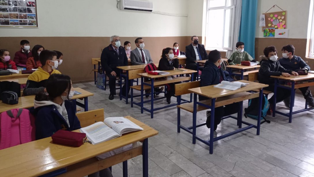 AHENK Projesi Kapsamında Atatürk Ortaokulu ve Beymelek Ayşe Öğretmen Anaokulu'na Ziyaret