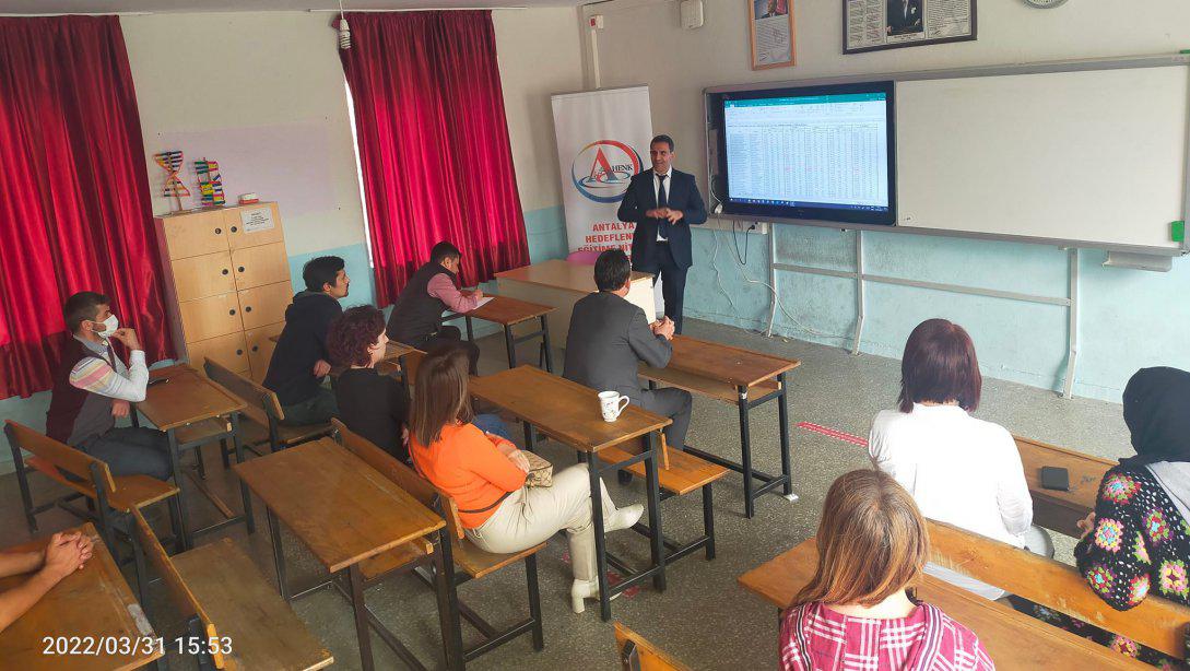 AHENK Projesi Kapsamında Şehit Hüseyin Topkaya Ortaokulu'na Ziyaret
