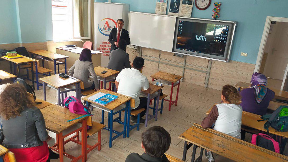 AHENK Projesi Kapsamında Karabucak Ortaokulu'na Ziyaret