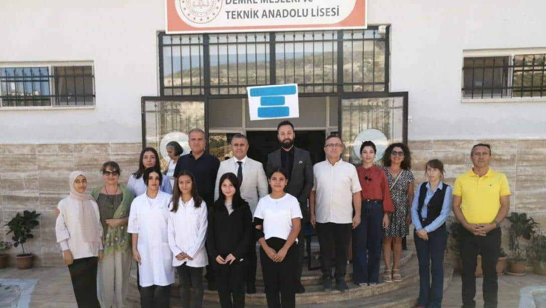 Demre Mesleki ve Teknik Anadolu Lisesi'ne Ziyaret