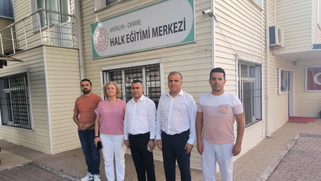 Halk Eğitimi Merkezi Müdürlüğü'ne Ziyaret