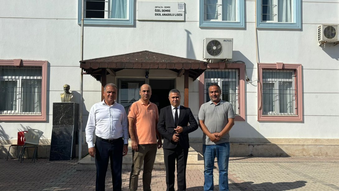 Özel Demre Ekol Anadolu Lisesi'ne Ziyaret