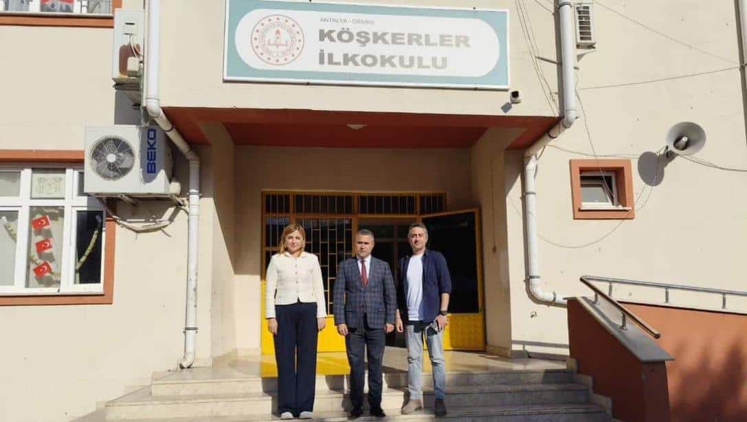 Köşkerler İlkokulu'na Ziyaret