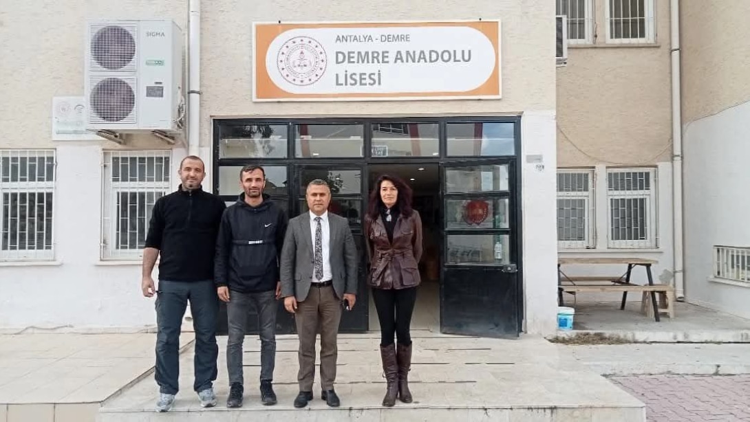 Demre Anadolu Lisesi'ne Ziyaret